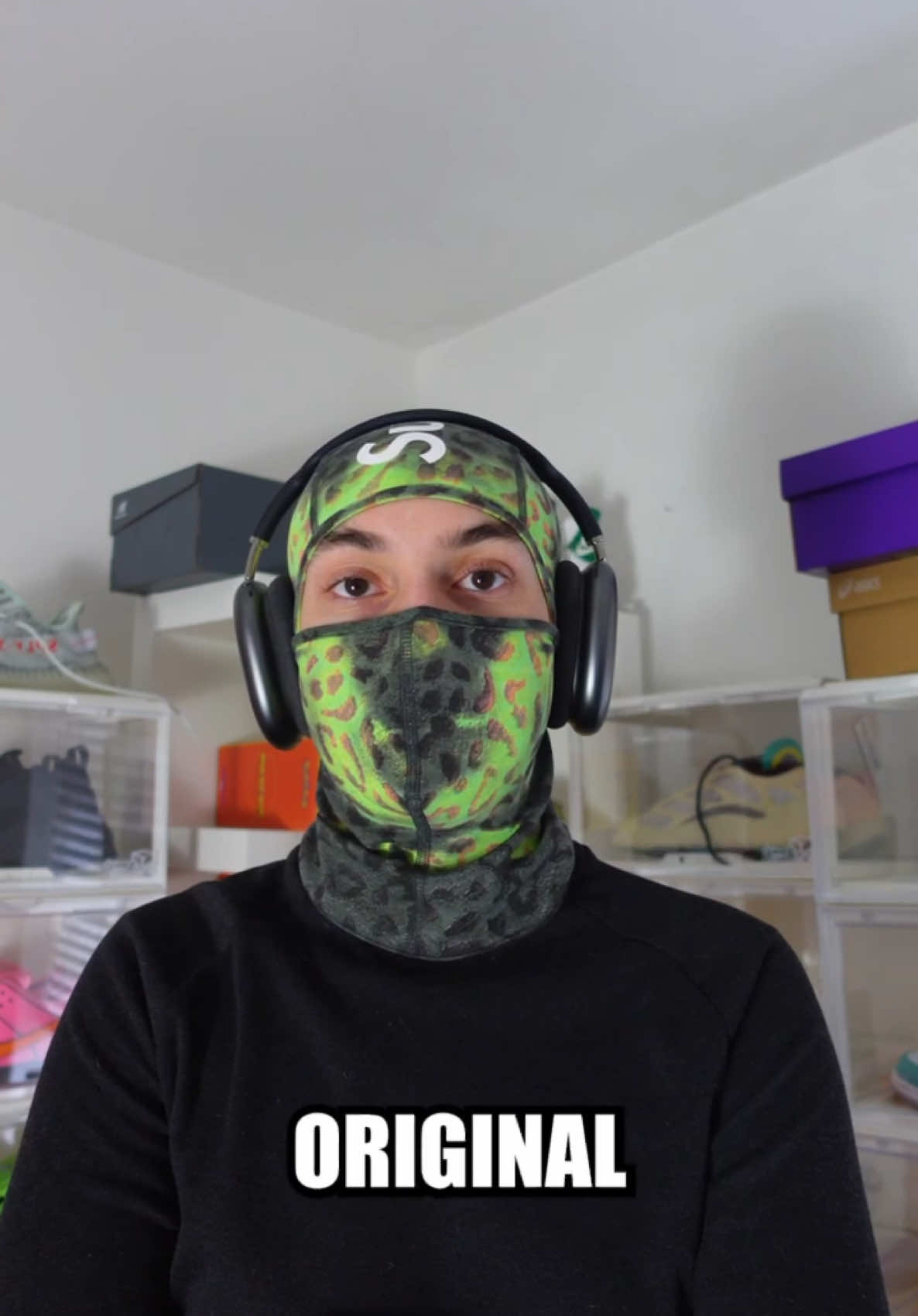 The girlfriend reacts to the Supreme heat reactive bally!  #streetwear #fashiontiktok #drip #winterfashion 