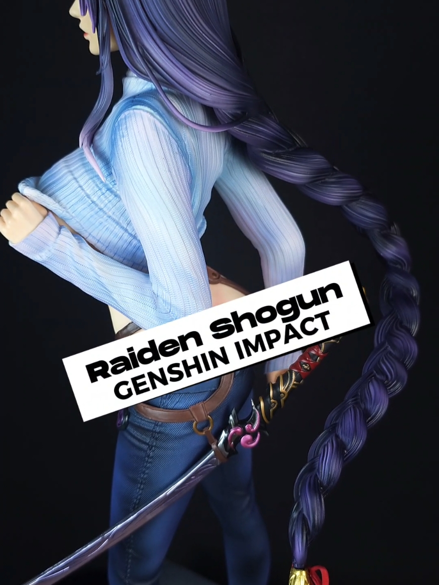 Raiden Shogun Cosplay HQ Large FA Genshin Impact #raidenshogun  #actionfigure  #deenetshop  #deefastdelivery 