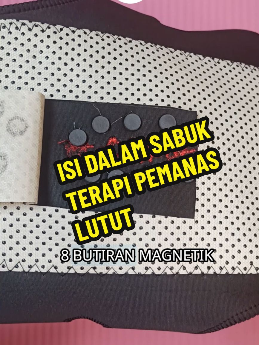 ISI DALAM SABUK TERAPI PEMANAS LUTUT #sabukterapipemanaslutut  #sabukmagnetic #alatterapilututmurah 