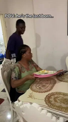 We actually pamper him a lot…it’s d other way around #brother #siblingslove #goviral 