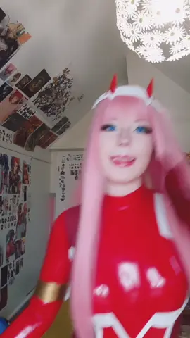 Darling💕 #zerotwo #02cosplay #darlinginthefranxx #fypシ 