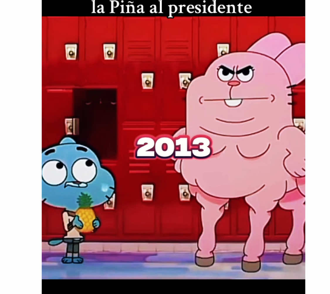 Gimbal entrega la Piña al presidente #gumbalpiña #gumbal #elincreiblemundodegumball #2025 #presidente 