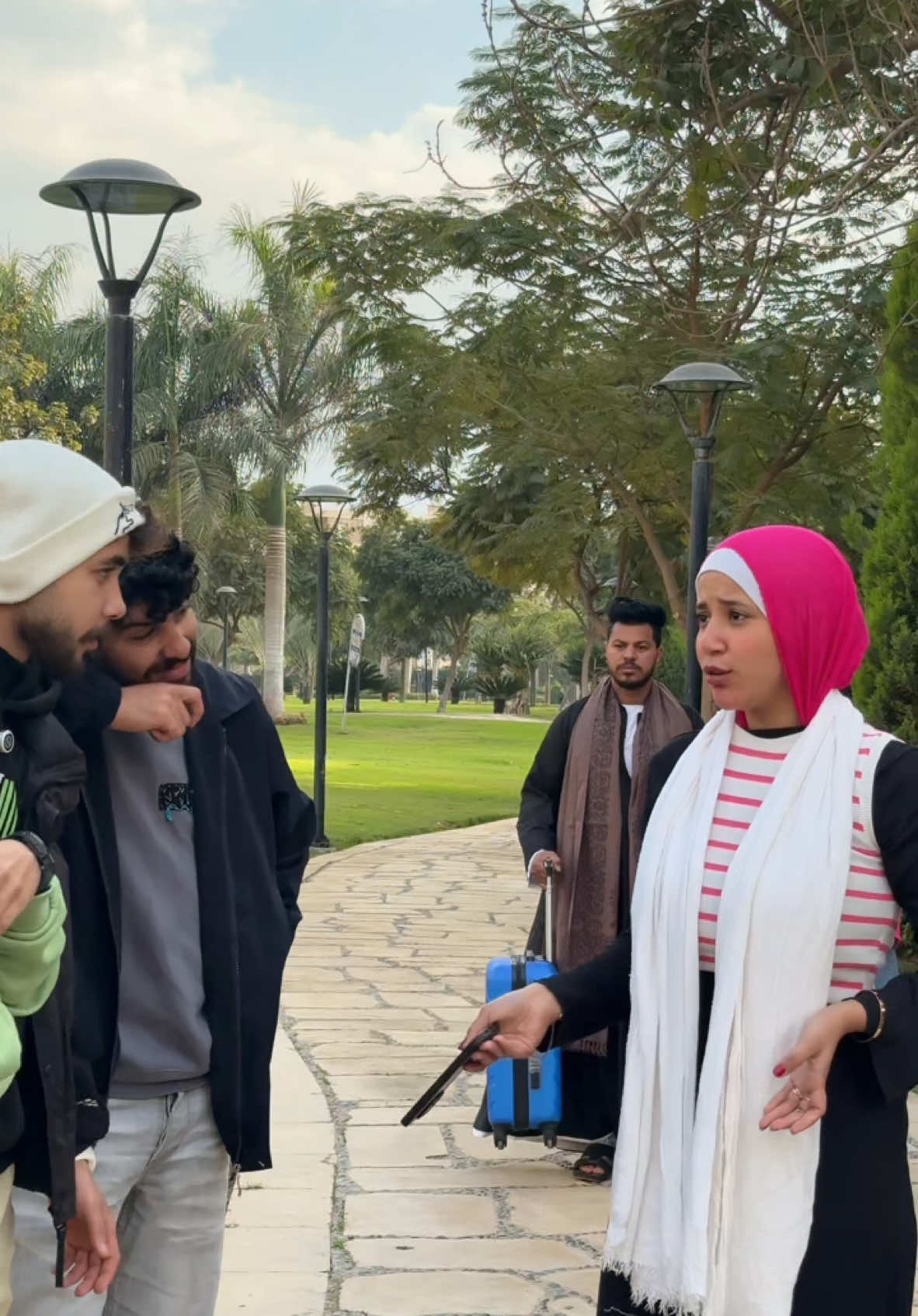 جتلكم بفكرة جديدة ( بنت الصعيد ) في الجامعة مفيش عاش 