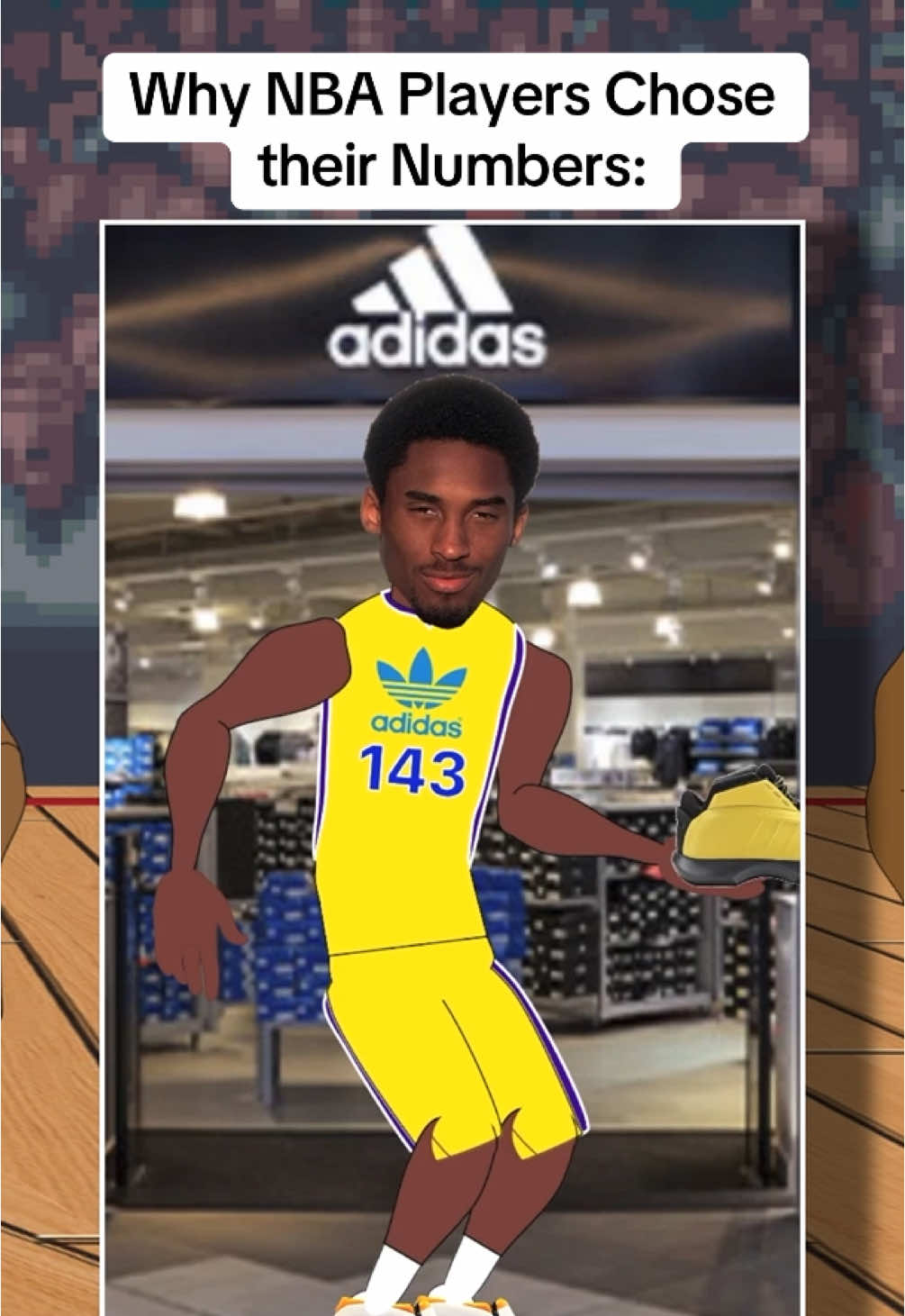 Why NBA Players Chose Their Jersey Numbers: #reboundrewind #animationrewind #NBA #nba2k #lebron #michaeljordan #lebronjames #basketballtiktok #sports #espn #stephcurry #lakers #basketball 