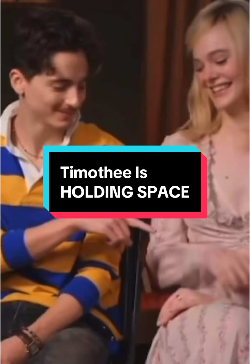 Timmy is so Unserious  #timotheechalamet #arianagrande #movies #holdingspace #popculture 