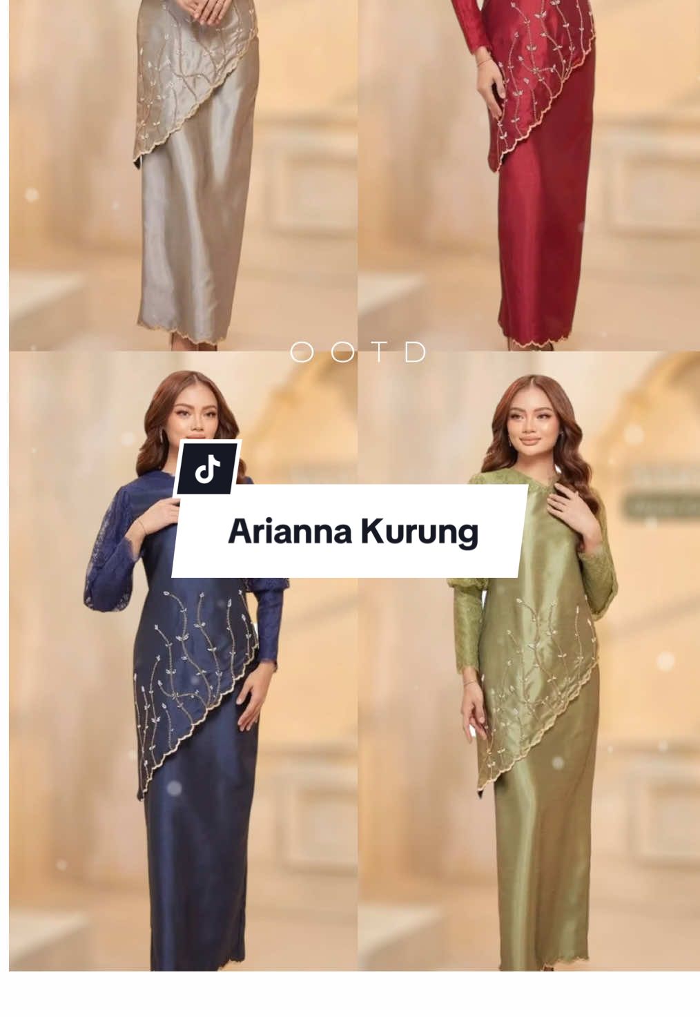 New release baju raya 2025 by HAERA ❤️ Kurung Arianna ❤️ Material shantung silk, sulaman kemas & manik exclusive menghiasi kurung, wudhuk friendly 😍 Lawa betul kalau dapat gayakan pagi raya nnti 😍 #haera #haeraya2025 #kurungmoden #bajuraya2025 #fyp #lebaran2025 #kurungmoden 