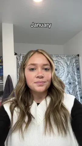 This is your reminder to do this, this year so you can see how you change throughout the year!! #methroughtheyear #nothingsnew #newyear #fyp #foryoupage #fypシ #hairchangedalot 