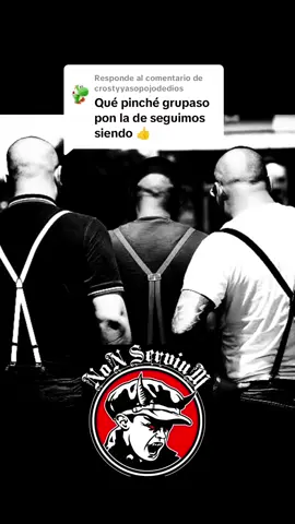Respuesta a @crostyyasopojodedios Non Servium #nonservium #seguimossiendo #punk #oi #rolaschidas #nonservium🔥 #DESKALZOS #cabezasrapadas 