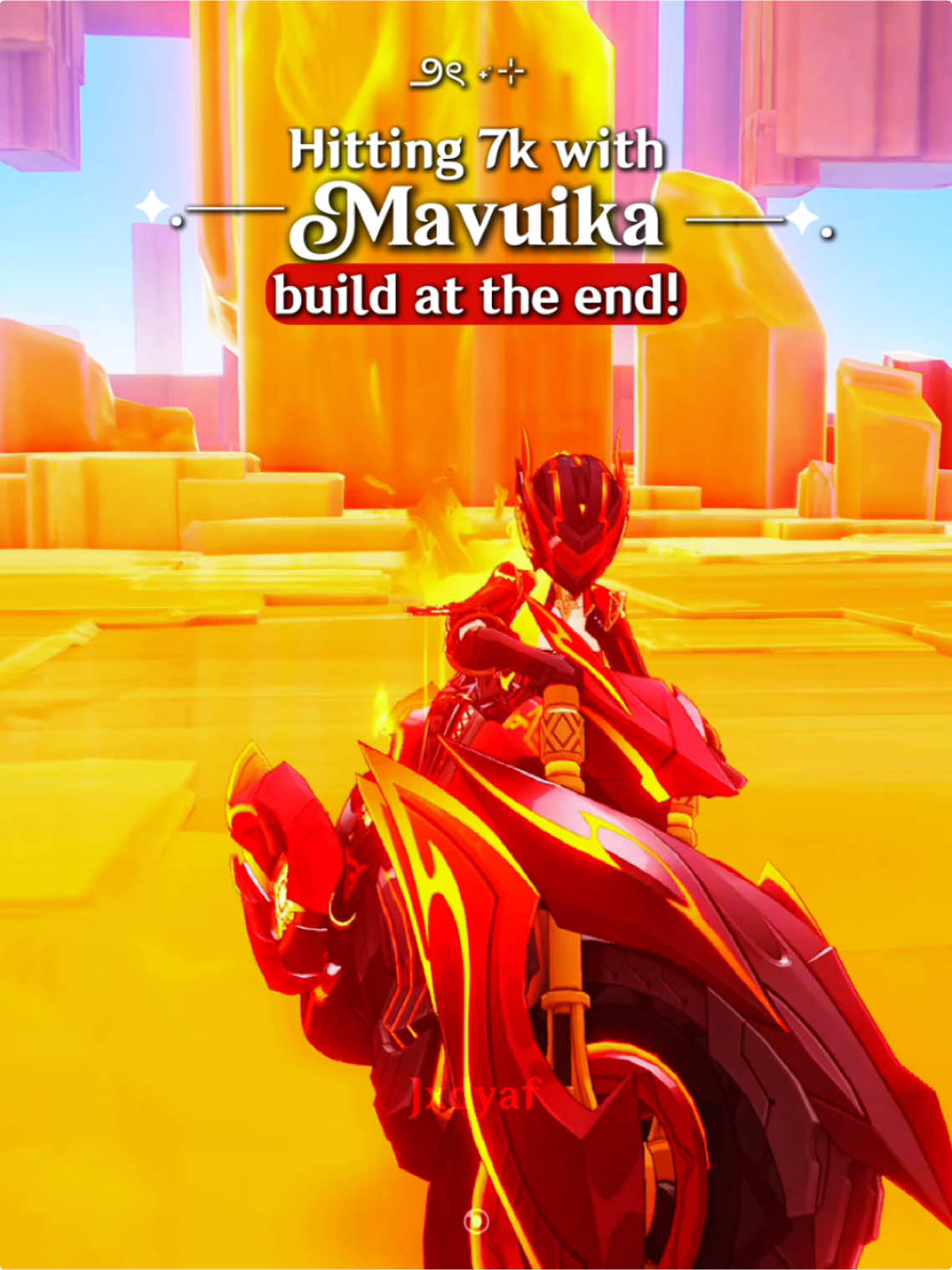 Finally hitting 7k with mavuika - #GenshinImpact #hoyocreators #mavuika #mavuikagenshinimpact #jxdyaf #mavuikabuild #StandWithMavuika  #genshinclip - Mavuika showcase  