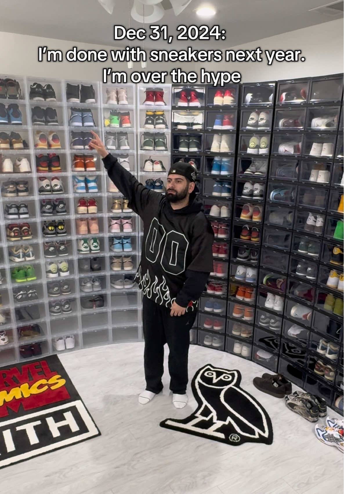Once a sneakerhead, always a sneakerhead 😏 #sneakers 