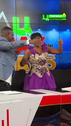 A memorable moment with Akrobeto and Nana Aba Anamoah on #UTVDayWithTheStars. What a show!