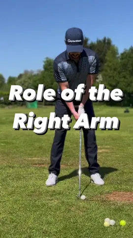 How does Your Right arm Work in Your Golf Swing (Right handed golfer)