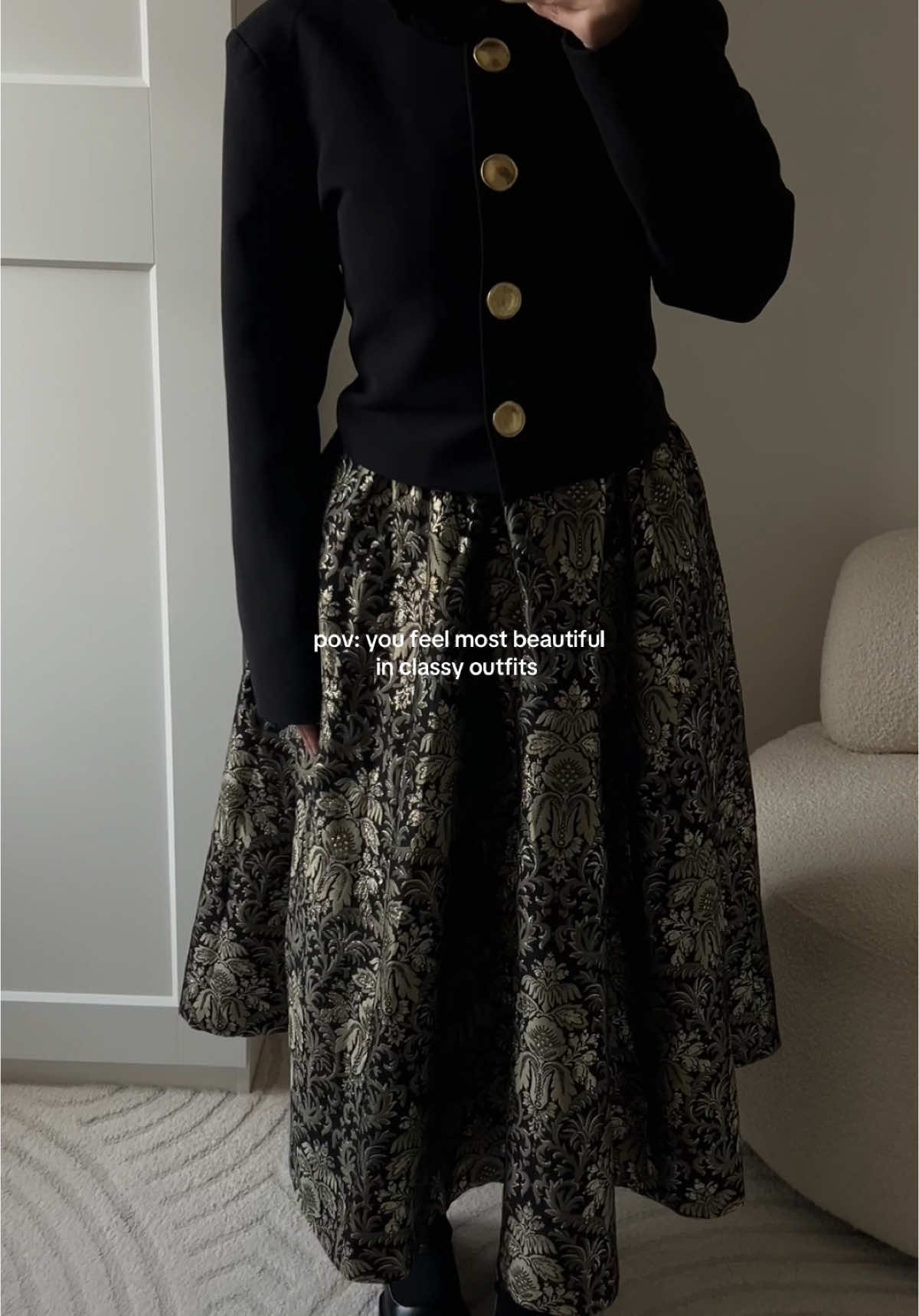 Classy winter outfits ✨ #modestoutfitideas #modestfashion #outfitinspo #ootdhijabstyle #winterfashiontrends #kaftan #morocco🇲🇦 #coatseason #modestclothing 