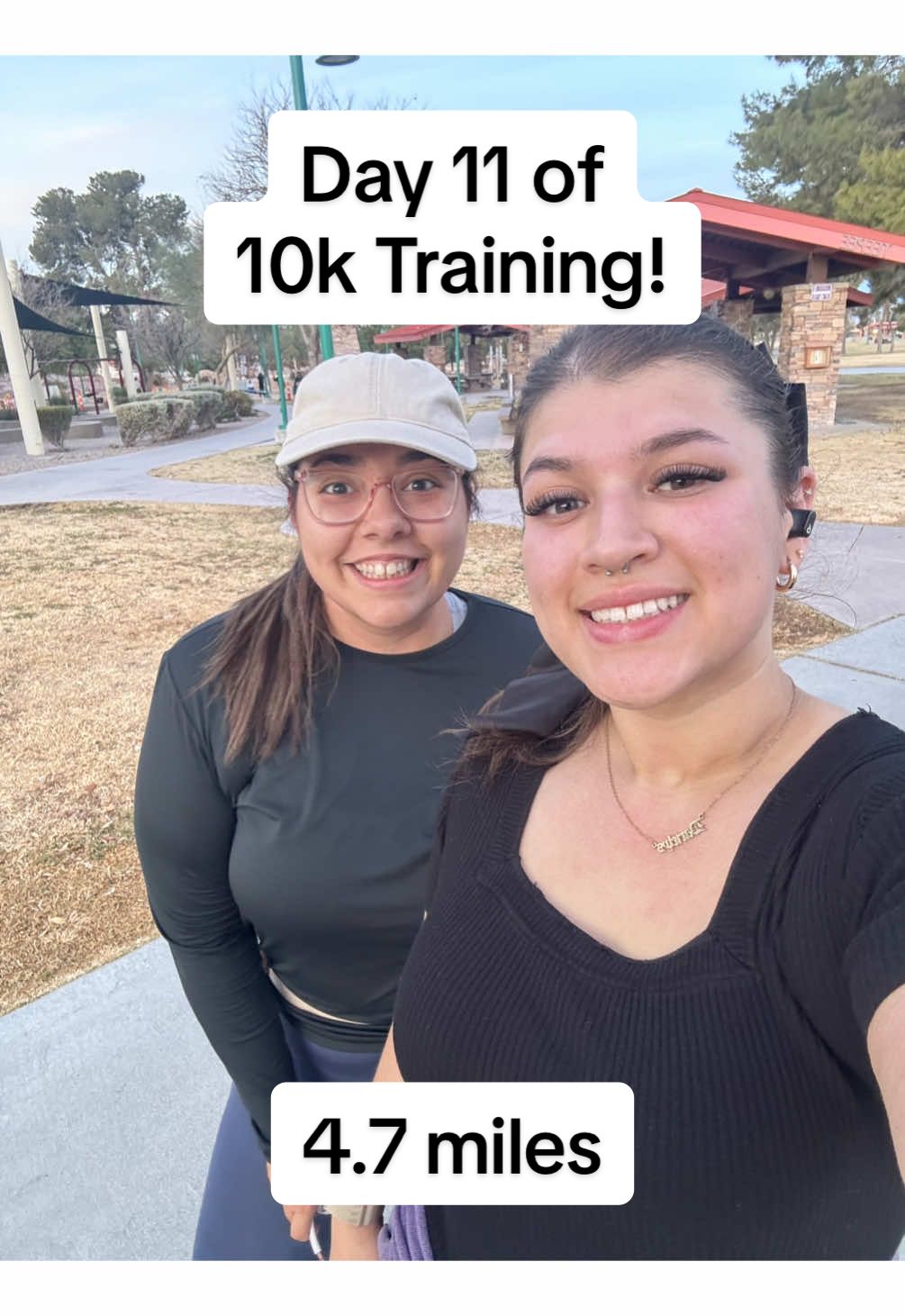 Happy New Year! Fun in the sun with the changing Las Vegas weather! ☀️ Completed a 4.7 mile run without melting 🫠  #2025 #newyear #newbalance #Running #runninggirlies #RockandRollMarathon #training #lasvegas #nevada #10ktraining #vegasstrong #vegas #rockandrollmarathon2025 #latinas #chicas #runna #strava #newbalance #fyp #foryou #foryoupage #10k #beats