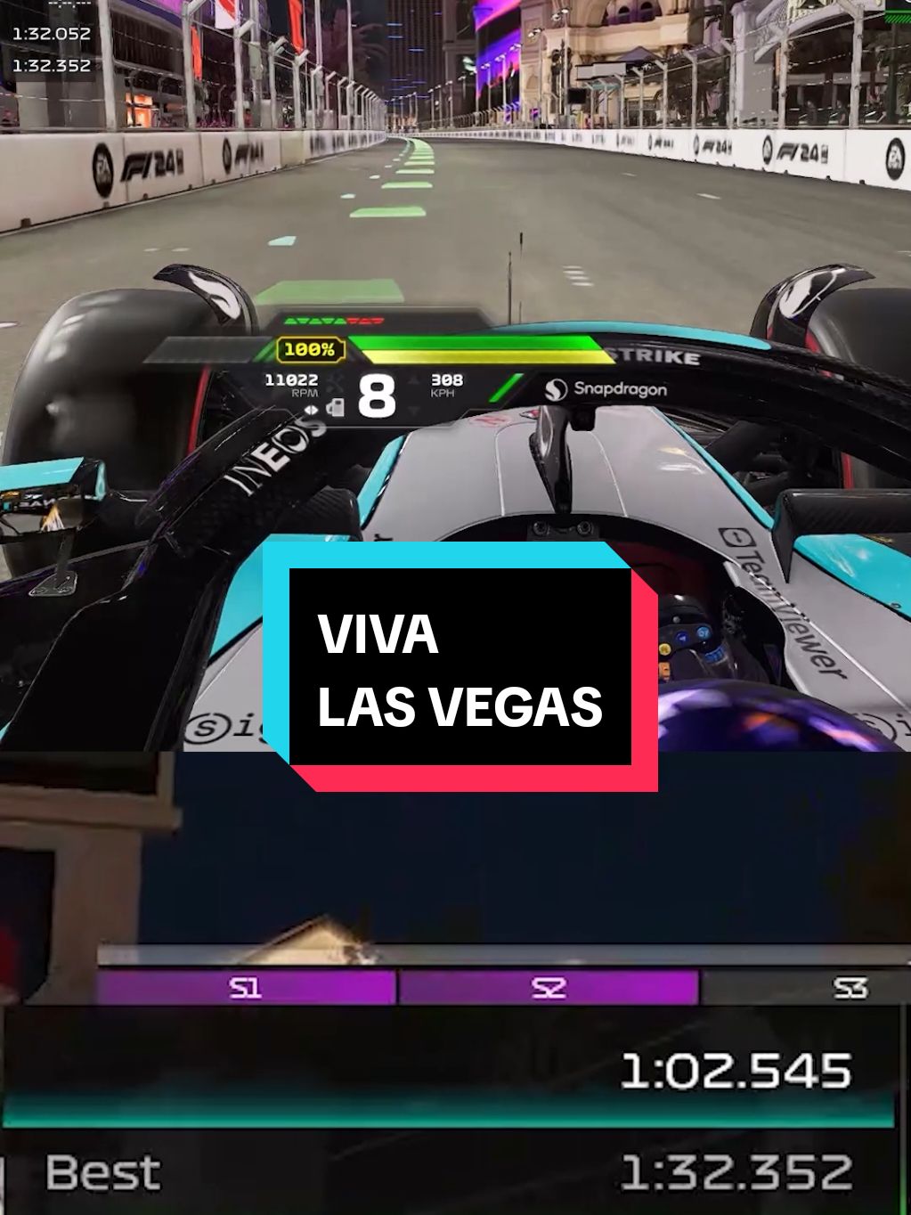 VIVA LAS VEGAS  GAMEPAD : FLYDIGI VADER 4 PRO #lasvegas #vegasgp #fypシ゚viral #fyp #fypシ #f1indonesia #f1 #russel #mercedes #georgerussell 