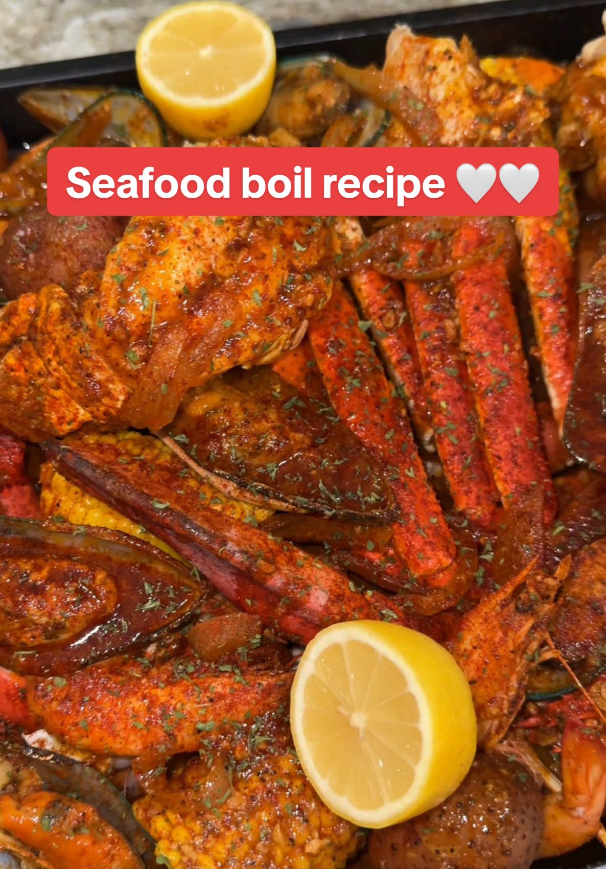 Y’all why was I being accused of lying about making this!? Thought that was hilarious bc this is so easy!😂 anyways, hope everyone had a safe and happy new year!!! LOVE YALL! ❤️❤️❤️❤️❤️ ##seafood##seafoodboil##seafoodrecipe##seafoodlover##Recipe##fypシ゚viral##fyp##viralvideo##viraltiktok##creatorsearchinsights