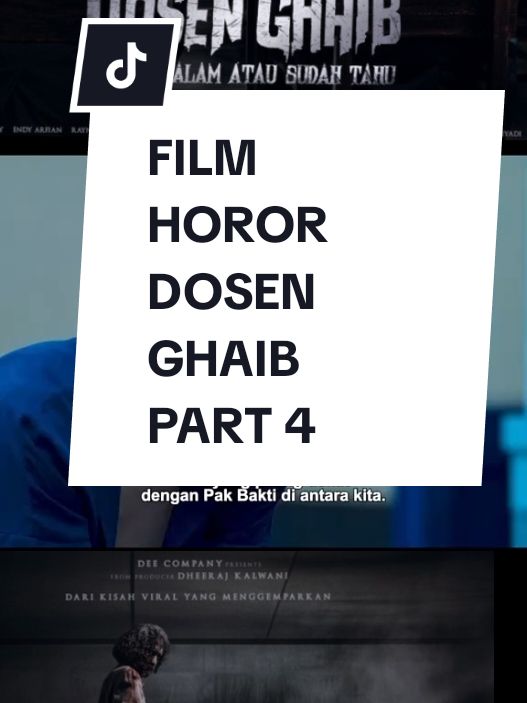 Membalas @sayaa587 ini lanjutnya Part 4 Dosen Ghaib #filmdosenghaib #dosenghaib #deecompany #film_indonesia #filmhoror #hororindonesia #tiktokindonesia #nontonbareng #hiburantiktok 