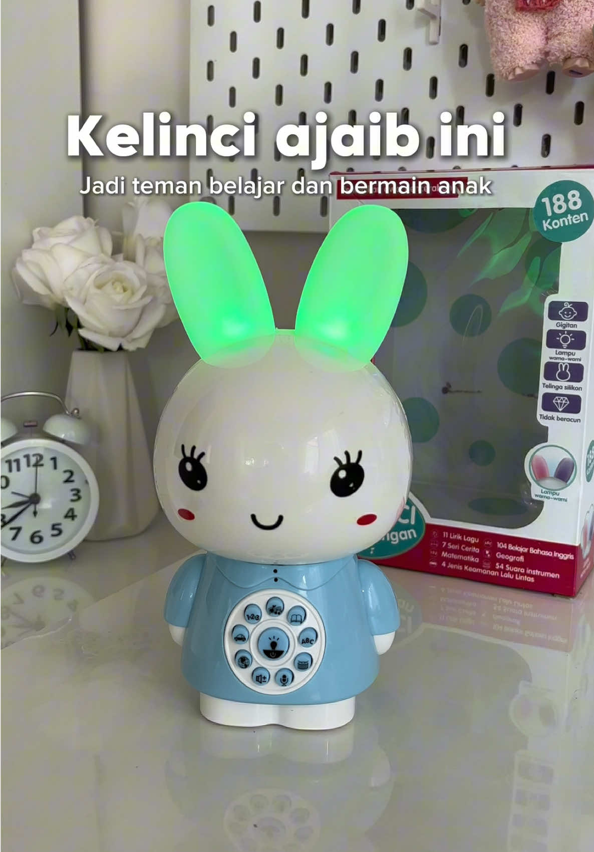 Speakernya jernih bgt ga bikin sakit telinga🙌🫶 #mainananak #kelincilucu #mainankelinci #mainanedukasianak #kelincipintar #kelincikesayangan 