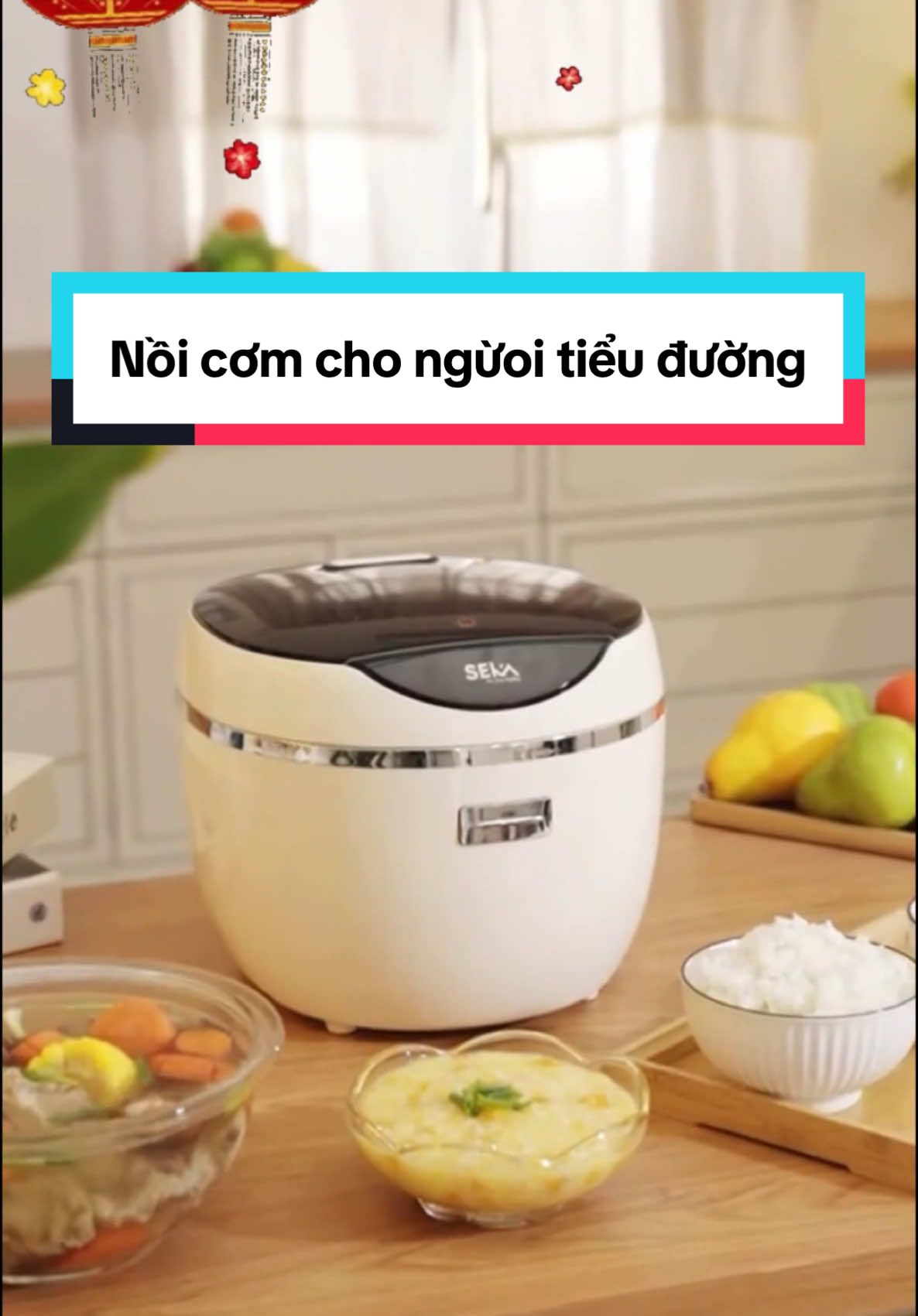 Nồi cơm tách đường seka - sản phẩm cho người tiểu đường #xuhuongtiktok #tieuduong 