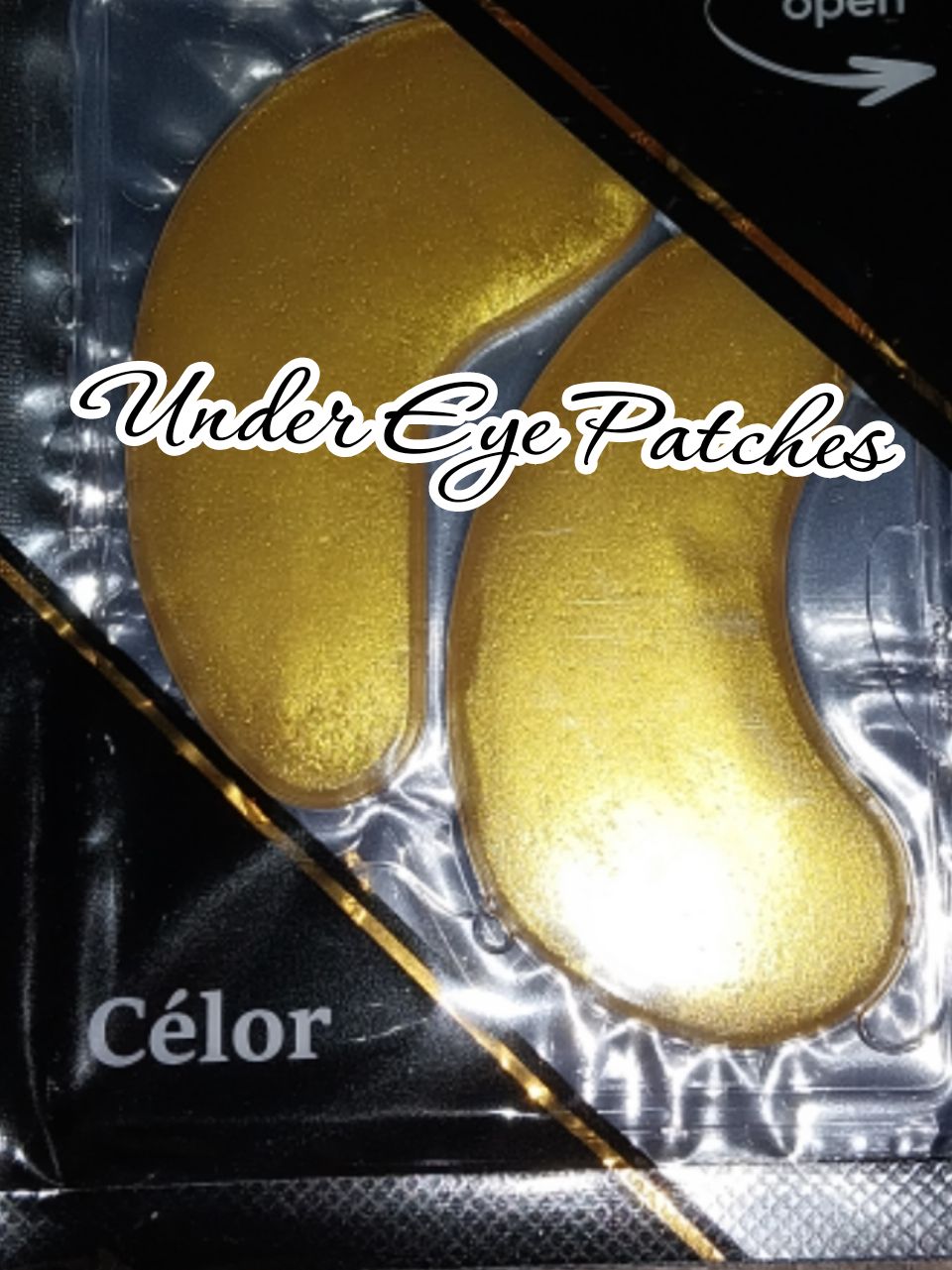 I feel rich 🤑👸#undereyepatches #golden #puffyeyes #skincare #foryoupage #creatorsearchinsights #fyp 