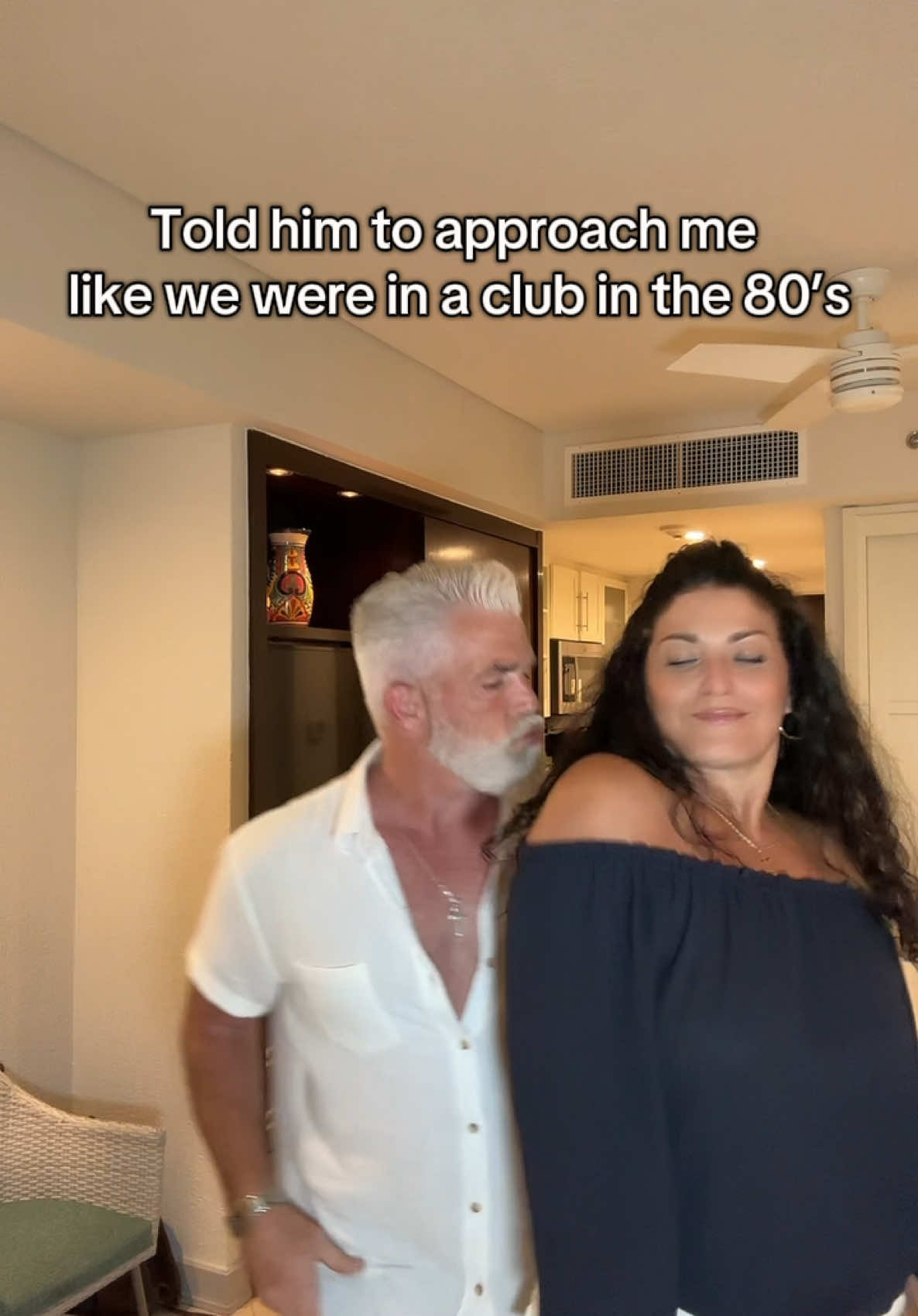 We were DIFFERENT BACK THEN in the 80’s! 🤣 #fyp #80schallenge #couplesover50 #50plusandontiktok #couples #relationships #dancetrend #relatable #over50couple #loveover50 #80s 