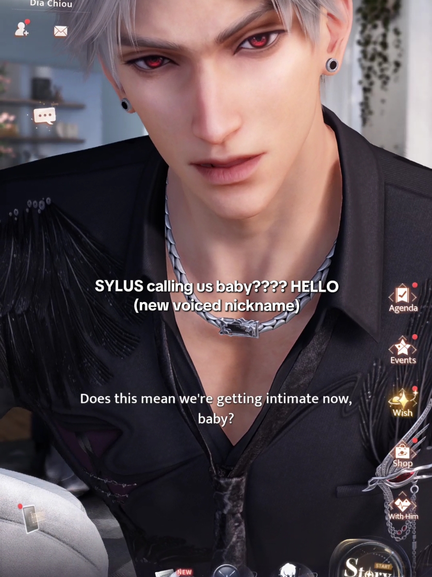 IM WEAK ON MY KNEESSS #SYLUS #LoveandDeepspace #恋と深空 #恋与深空 #러브앤딥스페이스 #Sylus #otome #fypシ #foryou #fictionalmen #baby #sylusedit #myth #fein #fiend 