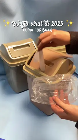 tempat sampah estetik wajib punyaa🥰  #fyp #foryoupage #racuntiktok #garamdanmadu #viral #jajananviral 