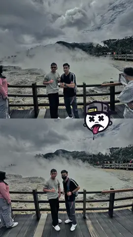 Bang indra kawah dieng😊