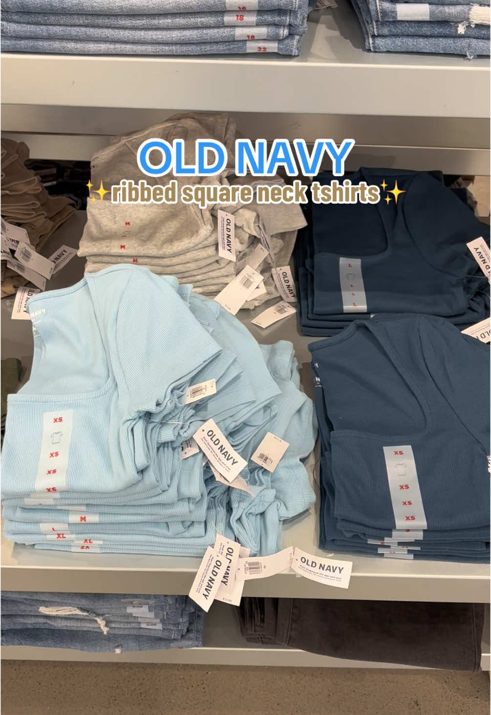 Need every color 🤩🛍️ #fypシ #shopping #oldnavy #oldnavyfinds #fy #foryoupage #oldnavystyle #tshirt #newfinds #fyp #fyppp #fy #paratiiii 