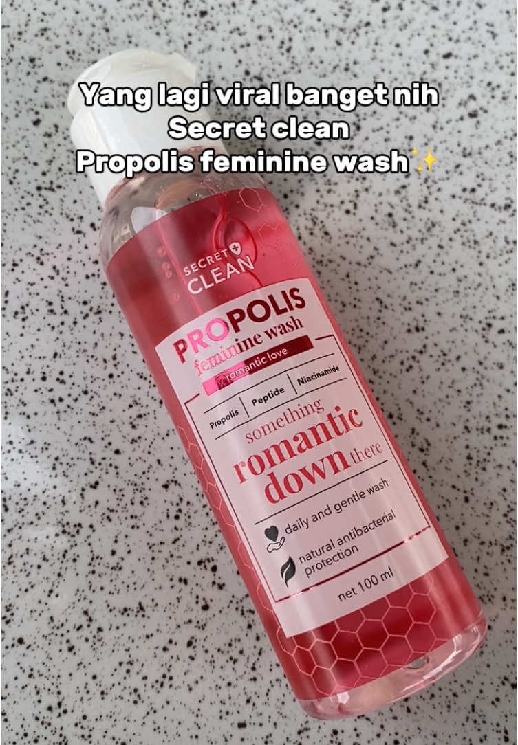 Produk favorit buat ciwi2 yang sudah menikah❤️ #propolis #propolisfemininewash #produkviral #produkviraltiktok #produkviraltiktokshop #secretclean #YearEndSale #yearendsale 