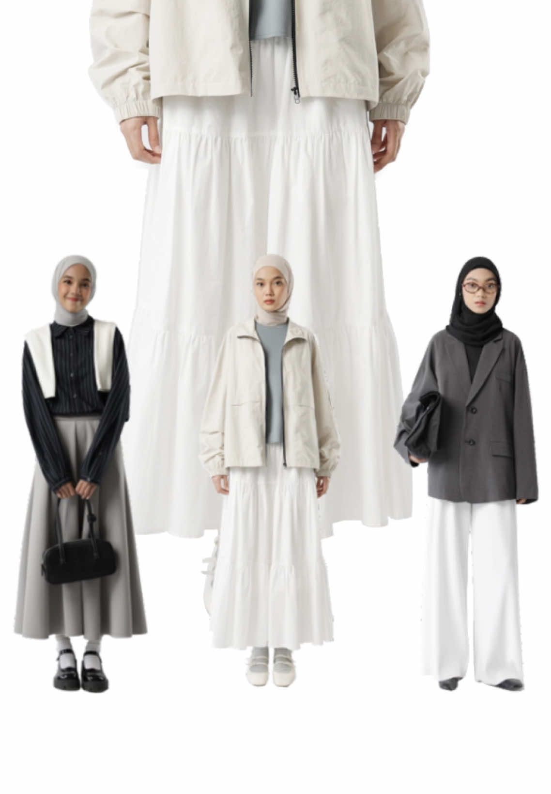 Our 2024 fits recap🤍 #fyp #OOTD 