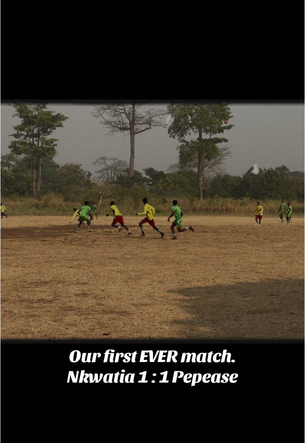 Every achievement and every failure we will learn from #ghanatiktok🇬🇭 #football #nkwatiayoungstars #youthclub #kwahu #nkwatia #ourdream #training #thebeginning 