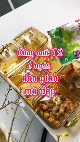 Mấy bà đã sắm khay mức Tết hết chưaaaa #minhlaminhthuu #review 