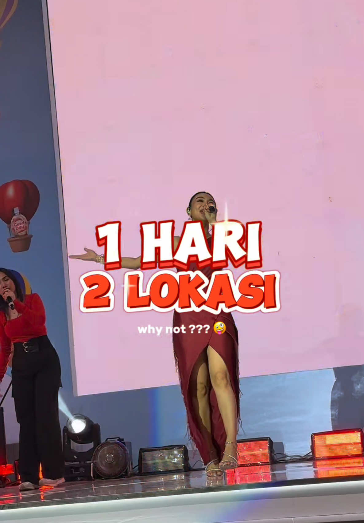 Kesibukan biduan dangdut 😂😝🫶