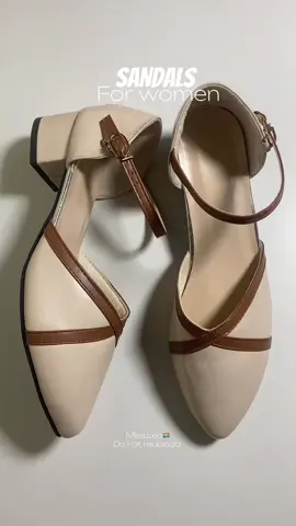 Women's Sandals Low Heel Sandals #sandals #trending #fyp 