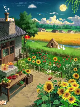 Cuộc sống thật thoải mái làm sao 💕🏡🍀🌻🌾 #phongcanh #thiennhien #views #canhdep #mienque #quehuong #binhyen #chill #gocnhonina #xuhuong #tiktok #viral #fyp #trending