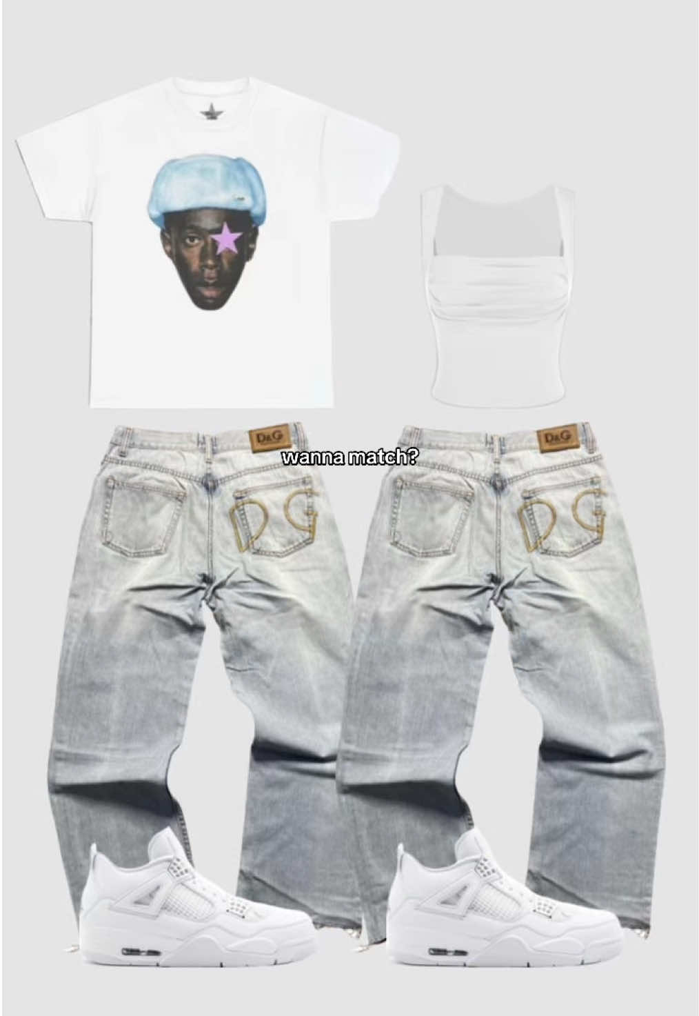 WANNA MATCH? (BIO) #streetwear #fashion #matchingoutfits #🔥 #fyp #foryou #couples #likesfits #fypシ #matching #xyzbca 