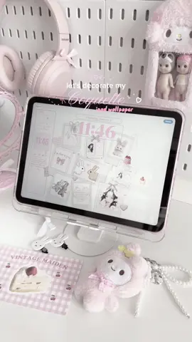 love customizing my ipad lockscreen with DIY live wallpaper feature using @mico_widget ⋆. ୨୧˚⋆ #micowidget #ipadlockscreen #coquetteaesthetic #pinkaesthetic #wonyoungism #pink #aestheticvideos 