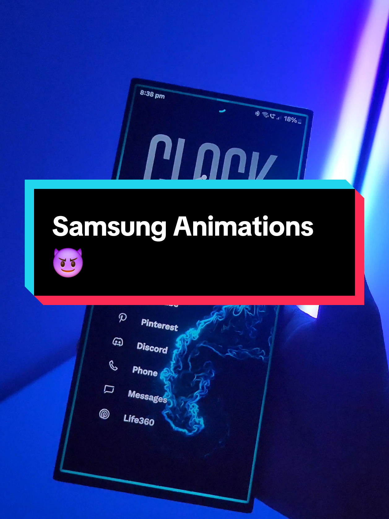 #trending #samsung #viral #tech #customization Samsung Animations🤩