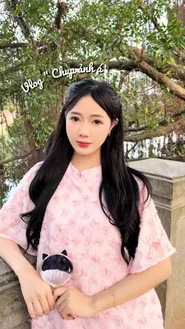 Vlog một ngày đi chụp ảnh áo dài TẾT của Bún🧧 #capelli #tockep #wig #tocgia #fypツ #xuhuong #goclamdep #fyp #diadiemsongao #tipschinhanh #taodangchuphinh 