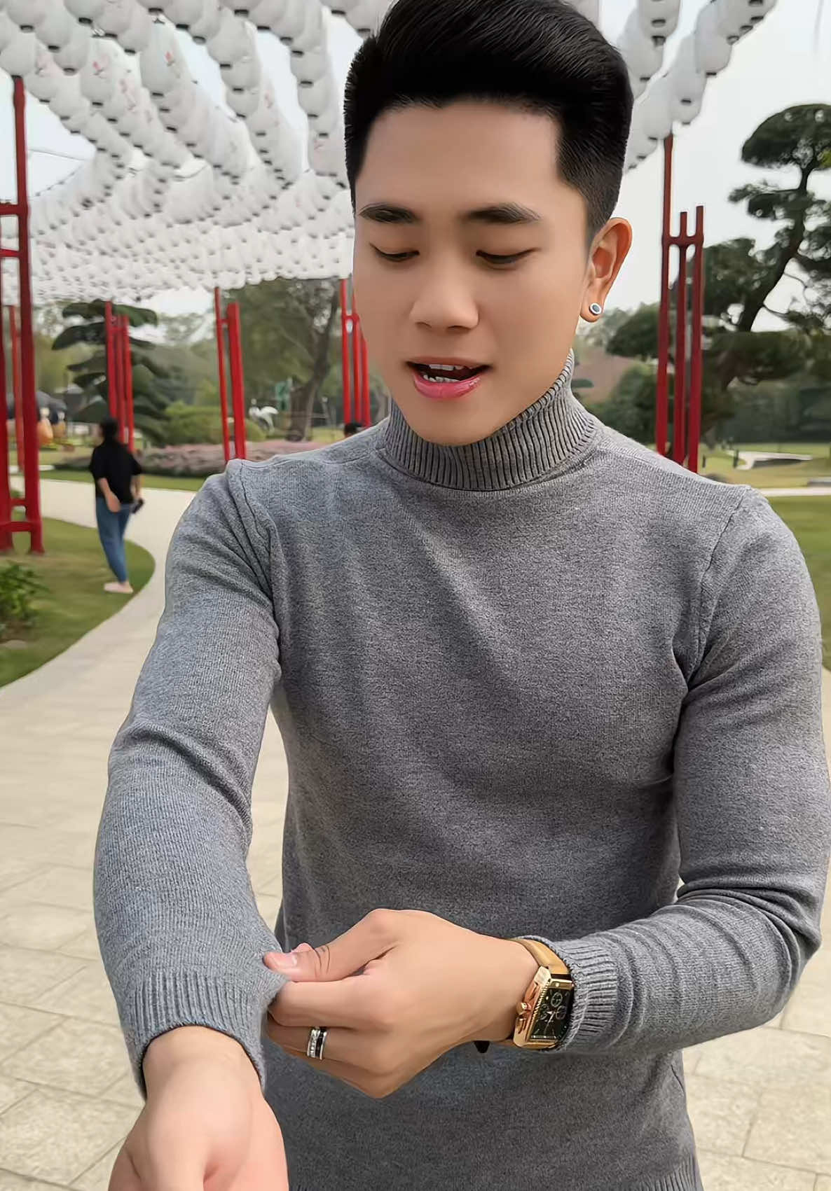 Áo Len Nam Cổ Lọ SUKIYA chất len lông thỏ cao cấp
