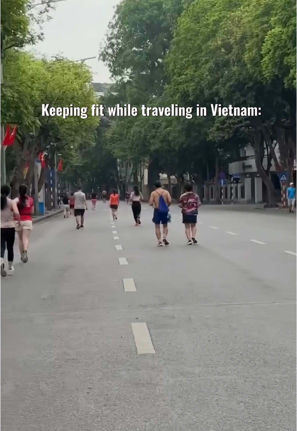 I can't believe it's 6:00 AM and Vietnam is so busy! You should try this exercise class, it's really fun.                                                     #airbnbhanoi #hanoioldquarter #airbnb #hanoimorning #hanoivietnam #hanoi 