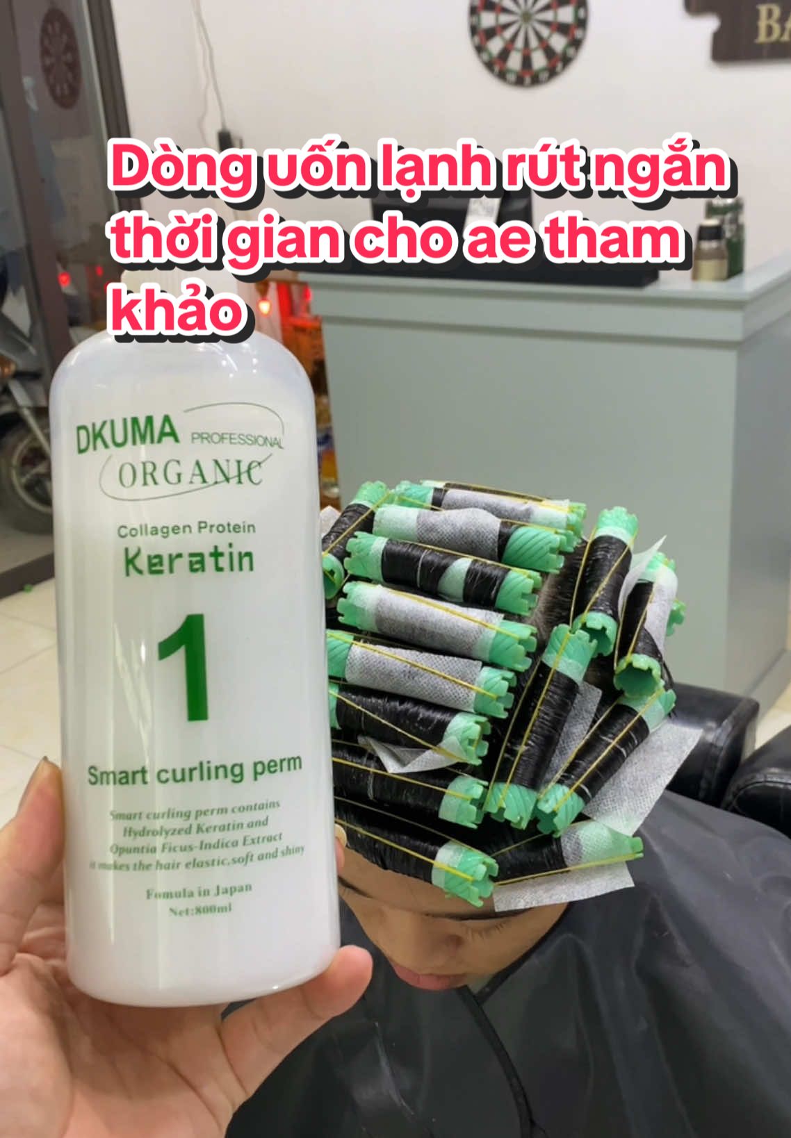 Làm thế nào uốn lạnh được nhanh hơn..#xuhuong #quangsotbarber #trendingvideo #hottren #icare 