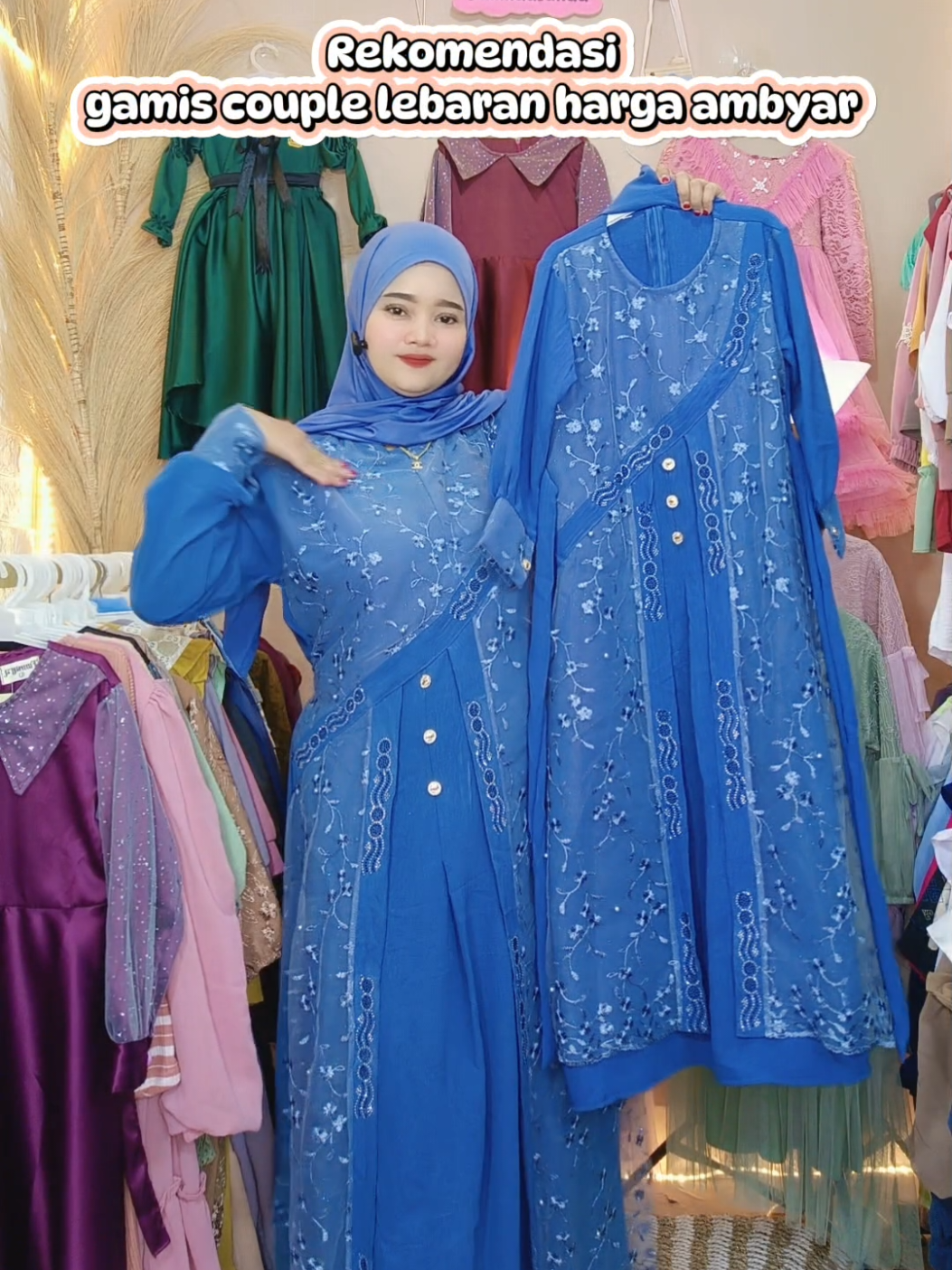 gamis couple ibu anak cocok di pakai lebaran #gamisanak #fypviral #LIVEhighlights #gamisanakmuslimah #gamisanakperempuan #couplelebaran #coupleibuanak 