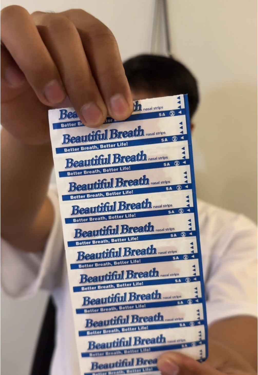 Breathe easy and live freely! With Happy Breathe nasal strips, every inhale feels like a fresh start. Say goodbye to congestion and hello to comfort! #HappyBreathe #BreatheEasy #nasalstrips #lifechanging #fyp #allergies 