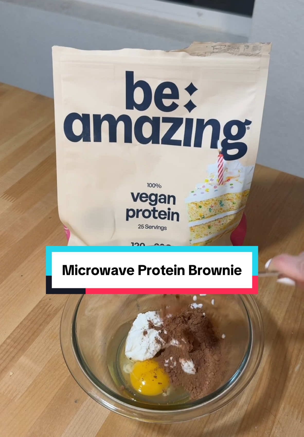 Add a little sweetness and protein to your life #BEAM #Beamazing #veganprotein #veganproteinpowder #proteinpancakes #pancakerecipe @BEAM be amazing 