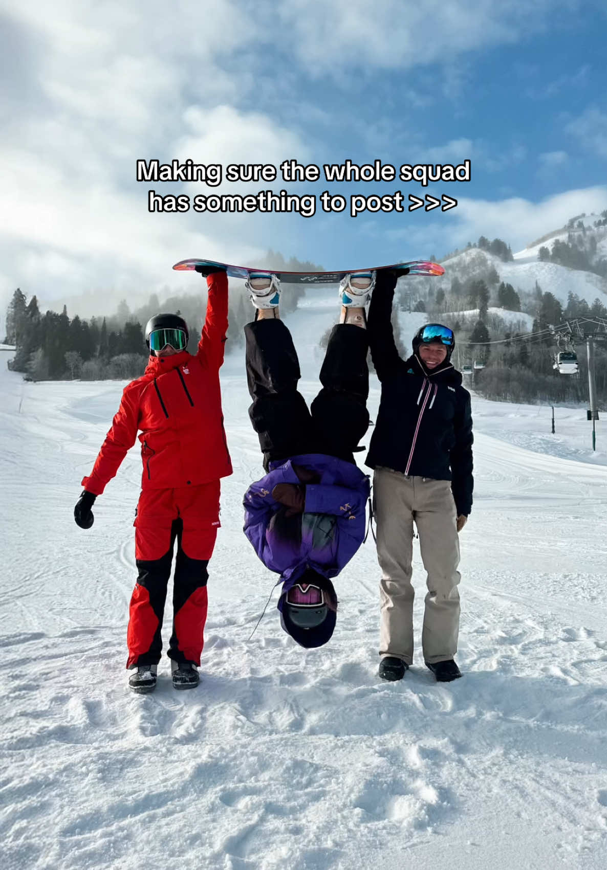 All in a days work 🏂⛷️ @Charyse @Colin Ringas @Preston Johnson @Nathalia #skitrip 