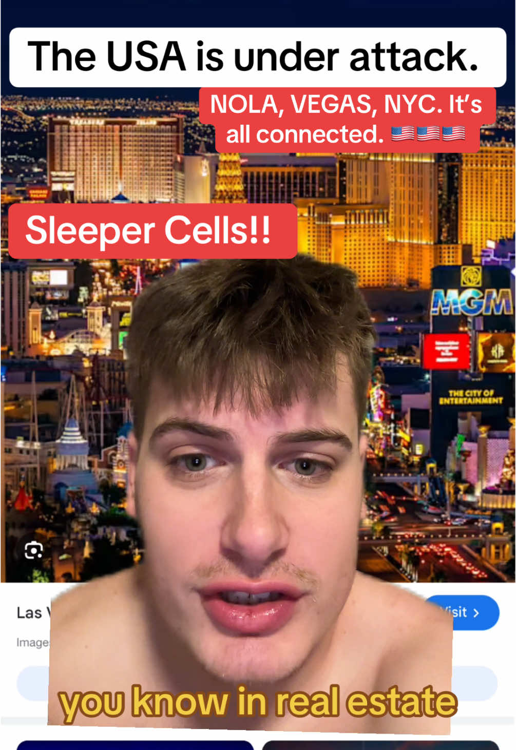Sleeper cells are real. There is much more going on. #usa🇺🇸 #conspiracytiktok #vegas #nola #usa_tiktok #conspiracy 