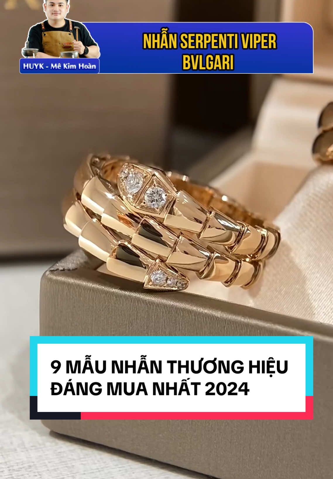 9 mẫu nhẫn đáng mua nhất 2024  #huyk #vienchibao #kienthuctrangsuc #nhandep #trangsuc 