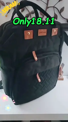 Diaper backpack that turns into a crib